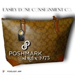 Coach Tote Shoulder Bag